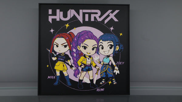 ציור מודפס צ'יבי קייפופ דימון האנטרס