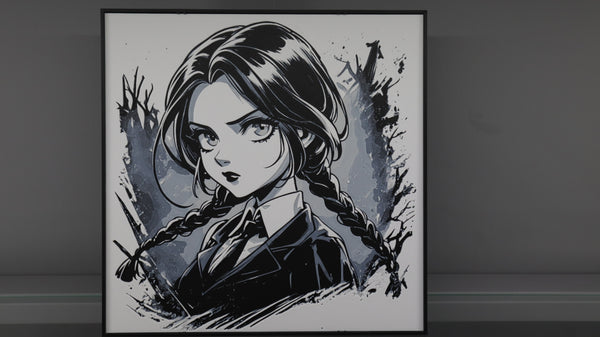 ציור מודפס וונסדי אדמס