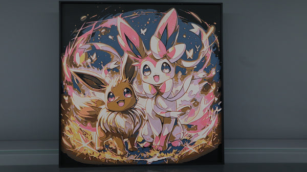 ציור מודפס איווי וסילבאון