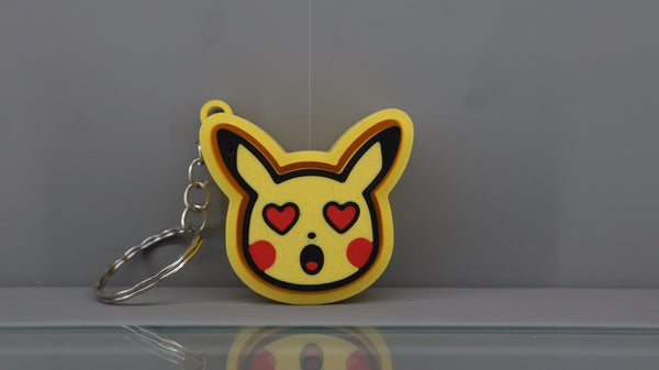 קליקר מחזיק מפתחות פיקאצ'ו מאוהב